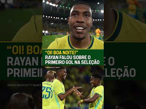 SERÁ QUE O RAYAN TÁ COM MORAL NA SELEÇÃO?! 🤩 #shorts thumbnail