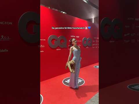Gq gecesinde o ikonik kombini nasıl yaptım🐰🐇 #meryemcan #shorts #gqmoty thumbnail