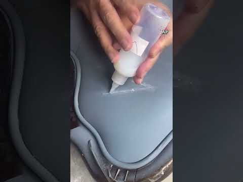 Brilliant DIY  Seat Crack Repair Hack | Fix Holes in !#CarInteriorFix#DIYAutoRepair#SeatRestoration thumbnail