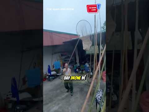 Bay drone trêu ông chú ai ngờ nhận kết đắng: ? #shorts thumbnail