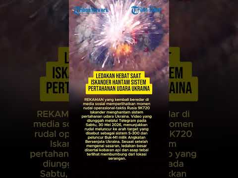 LEDAKAN HEBAT SAAT ISKANDER HANTAM SISTEM PERTAHANAN UDARA UKRAINA thumbnail