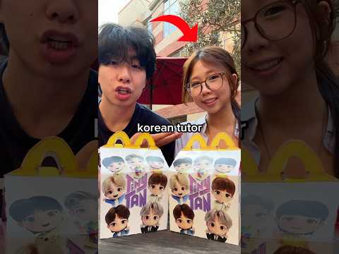 acting like V from BTS to my korean tutor 😳 #short thumbnail