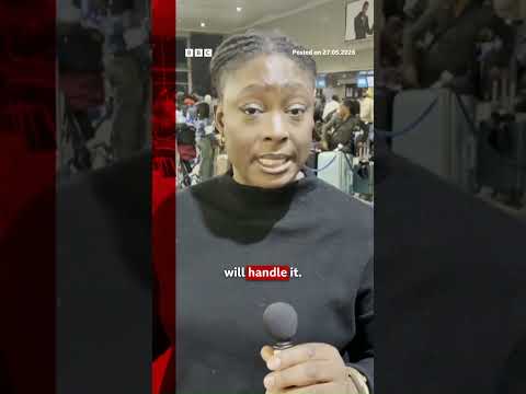Why are 800 Ghanaian citizens leaving South Africa? #Shorts #BBCNews thumbnail
