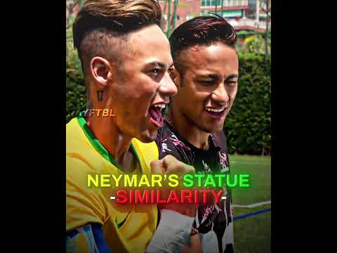 Footballers Statues Similarity 😂🤯 #football #shorts thumbnail