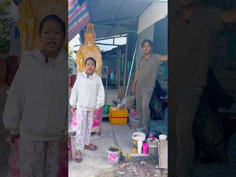 Nhà chú Nhân chưa xây xong/kỳ kỳ tv & Family #shortvideo thumbnail