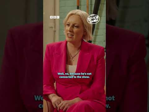 “At least I’m not shooting a chat show in my friend’s garage” 😭 - BBC thumbnail