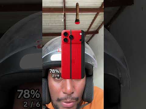 Paint the iPhone 17 pro Max red #shorts #noads thumbnail
