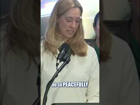 Mikie Sherrill URGES anti-ICE protesters to 'BRING THE TEMPERATURE DOWN' #shorts #us #news thumbnail