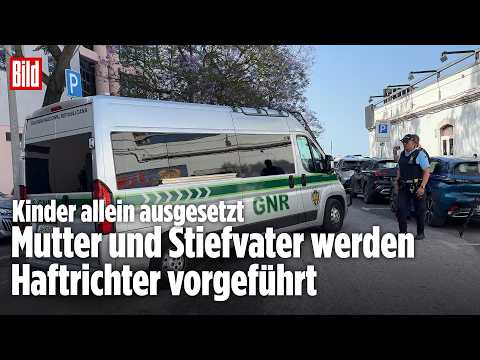 Kinder in allein Portugal ausgesetzt: Hier werden Mutter und Partner zum Gericht gefahren thumbnail