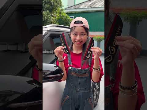 vật dụng che mưa gương ô tô  không thể thiếu khi đi trên đường  #funny #automobile thumbnail