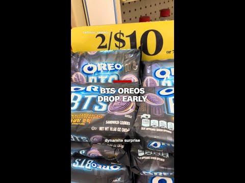 BTS Oreos drop early thumbnail