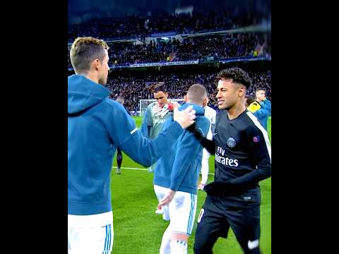 Neymar showing RESPECT to Ronaldo & Zlatan ❤️ thumbnail