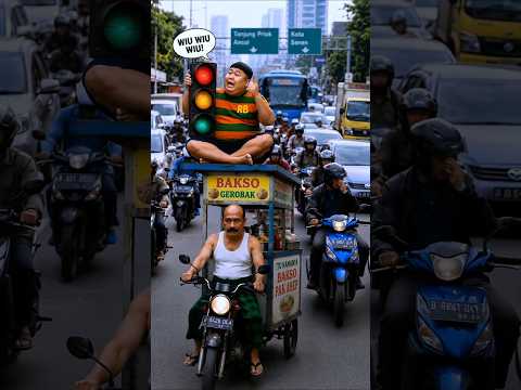 LANANG punya ide biar ga MACET pake WIU WIU POLISI🤣‼️ thumbnail