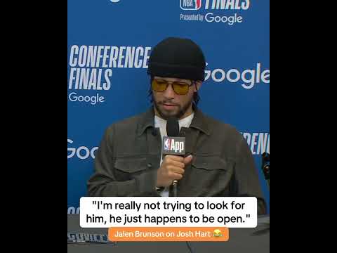 Jalen Brunson alludes Hart's playoff career-high was just happenstance ? thumbnail