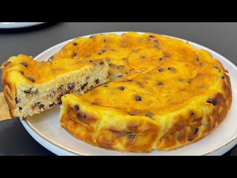 SENZA FARINA E SENZA GRASSI! 😱 LA TORTA PIÙ CREMOSA DI SEMPRE – TUTTI VOGLIONO LA RICETTA! thumbnail