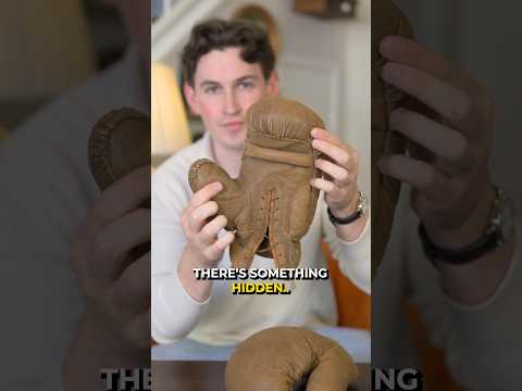 The Secret Inside 100 Year Old Boxing Gloves ? thumbnail