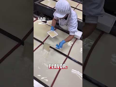 They scoop the skin off the top of the milk 😳 #food #interesting #unique thumbnail