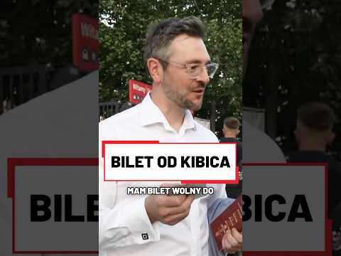 BILET OD KIBICA NA MECZ POLSKA - NIGERIA #shorts thumbnail