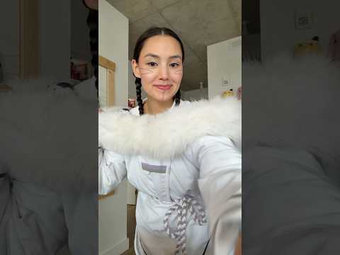 Putting my baby niece in her amautik handmade by my little sister #amautik #inuit #traditional thumbnail