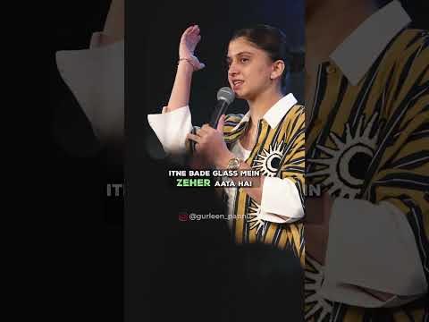 Liit! #shortsyoutube #comedy #standup #standupcomedy #gurleenpannu #funny thumbnail