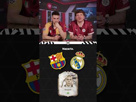 ¿Cuántos jugadores que hayan jugado en FC Barcelona y Real Madrid se saben? thumbnail