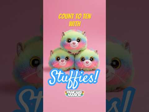 Count to Ten with STUFFIES! 🥰 #preschool #kidssongs #kidsvideo thumbnail