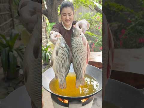 Deep fry fish with Cambodia noodle thumbnail