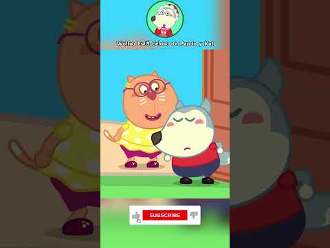 Wolfoo Está Celoso de Pando y Kat #friends #shorts thumbnail