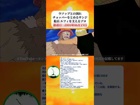 揺れる麦わらの一味を支えたゾロとサンジ 【ワンピース】 thumbnail