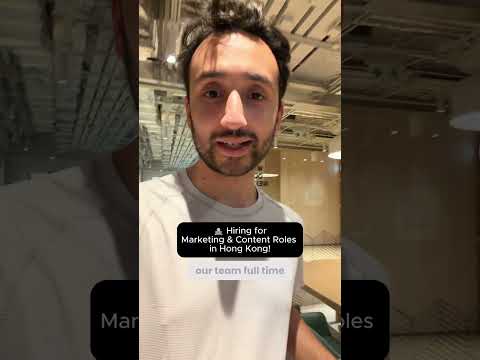 I'm hiring! Join my team in Hong Kong thumbnail