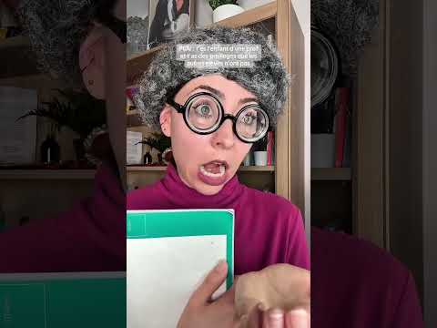 POV : T'es l'enfant d'une prof et tu as des privilèges que les autres enfants n'ont pas #foryou thumbnail
