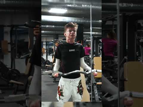 Arm day Powered by @htltsupps #shorts #gym #motivation thumbnail