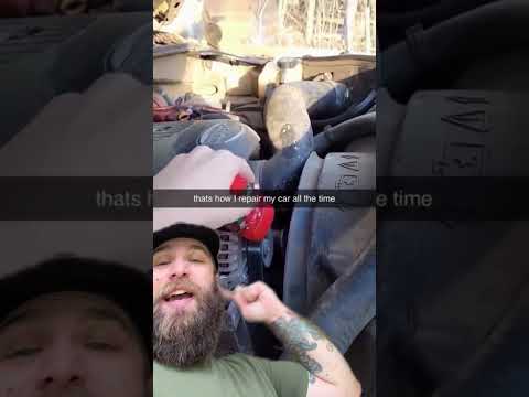 Fixing a squeaky belt #jeeplife #offroad #jeepwrangler #4x4 #cars #car #ford #offroading #shorts thumbnail