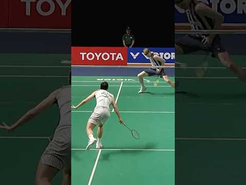 Defence so good it needs a replay #shorts #badminton #BWF thumbnail