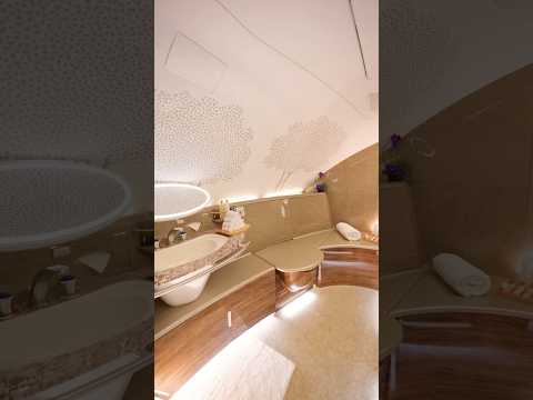 A380 Onboard Shower Spa ASMR: The Relaxing Sounds of Flying Emirates | Emirates thumbnail