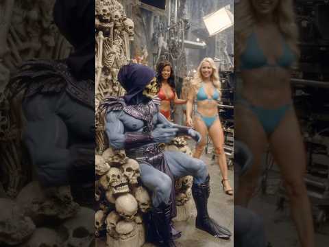 Skeletor Bone-Throne Overlord — He-Man & Beastmaster Inspired | 1980s Retro Fantasy Visual thumbnail