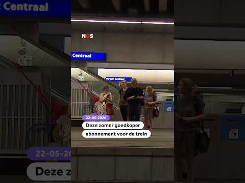 Deze zomer goedkoper abonnement voor de trein thumbnail
