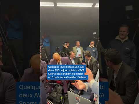 Le journaliste Renaud Lavoie de retour après deux AVC thumbnail