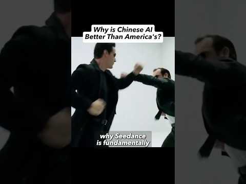 Why Does Chinese AI Look Better Than American AI? #shorts thumbnail