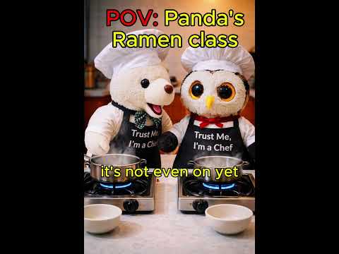 POV: Cyuta Opens the Most Chaotic Ramen Class Ever ?? #funny #trending #cute #comedy thumbnail