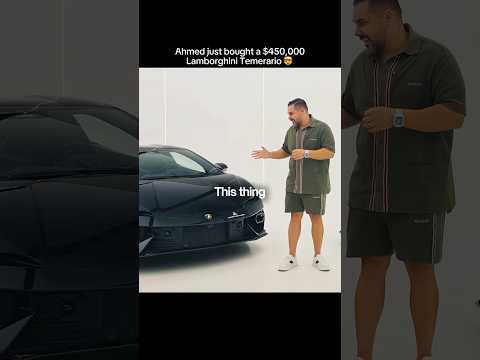 AHMED JUST BOUGHT A $450,000 LAMBORGHINI TEMERARIO😱💸 thumbnail