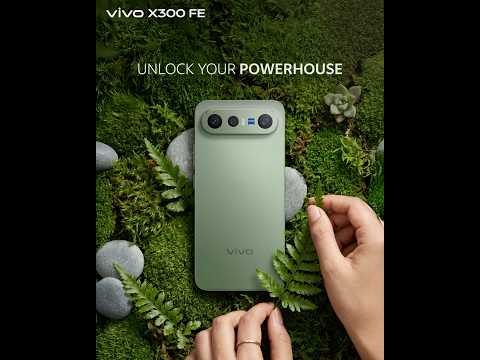 Presenting the all-new #vivoX300FE. Pre-book now with exciting offers. thumbnail