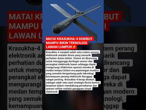 MATA! Krasukha-4 Disebut Mampu Bikin Teknologi Lawan Lumpuh⚡ thumbnail