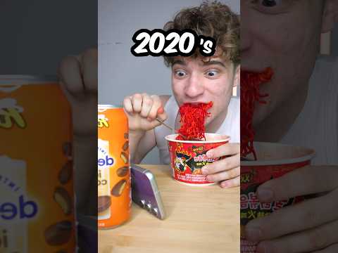 THEN vs NOW Year to Eat Food 😭 thumbnail