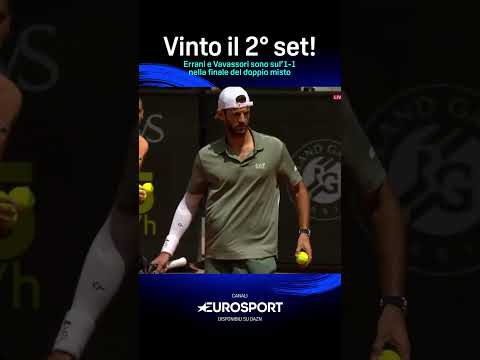 Errani e Vavassori vincono il secondo set❗💪🇮🇹 thumbnail
