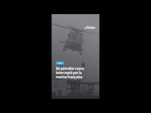Un pétrolier russe le « Tagor » arraisonné par la marine française thumbnail