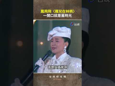 #鳳飛飛〈雁兒在林梢〉一開口就是舊時光 @TTVClassic  #shorts thumbnail