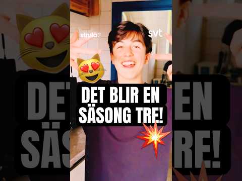 JIIIHA! Säsong tre av #strula2 kommer någon gång efter sommaren😎 #strula #svt #svtplay thumbnail