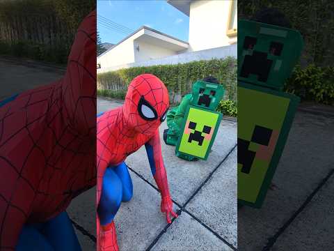 Spiderman Vs Creeper (Run Challene) thumbnail