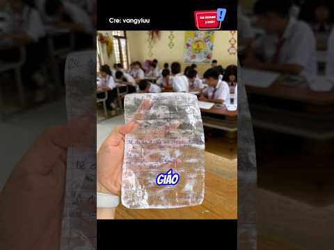 Chiến lợi phẩm mà cô giáo coi thi thu được: ? #shorts thumbnail